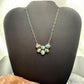 Sterling Silver Southwestern Style Oval Turquoise #8 22" Necklace For Women