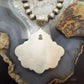 Sterling Silver Southwestern Style 1941 Mercury Dime & Sonora Gold Turquoise Pendant