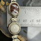 Carolyn Pollack Sterling Silver Wild Horse & white Agate Link Bracelet For Women