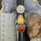 Carolyn Pollack Southwestern Style Sterling Silver Picture Jasper & Red Jasper Decorated Ring For Women