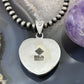Sterling Silver Southwestern Style Lapis Heart Decorated Pendant For Women