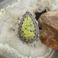 Carolyn Pollack Southwestern Style Sterling Silver Pear Serpentine Decorated Ring For Women, Variety of Sizes
