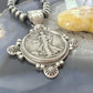 1936 Genuine 90% Silver US Walking Liberty Half Dollar Decorated Unisex Pendant