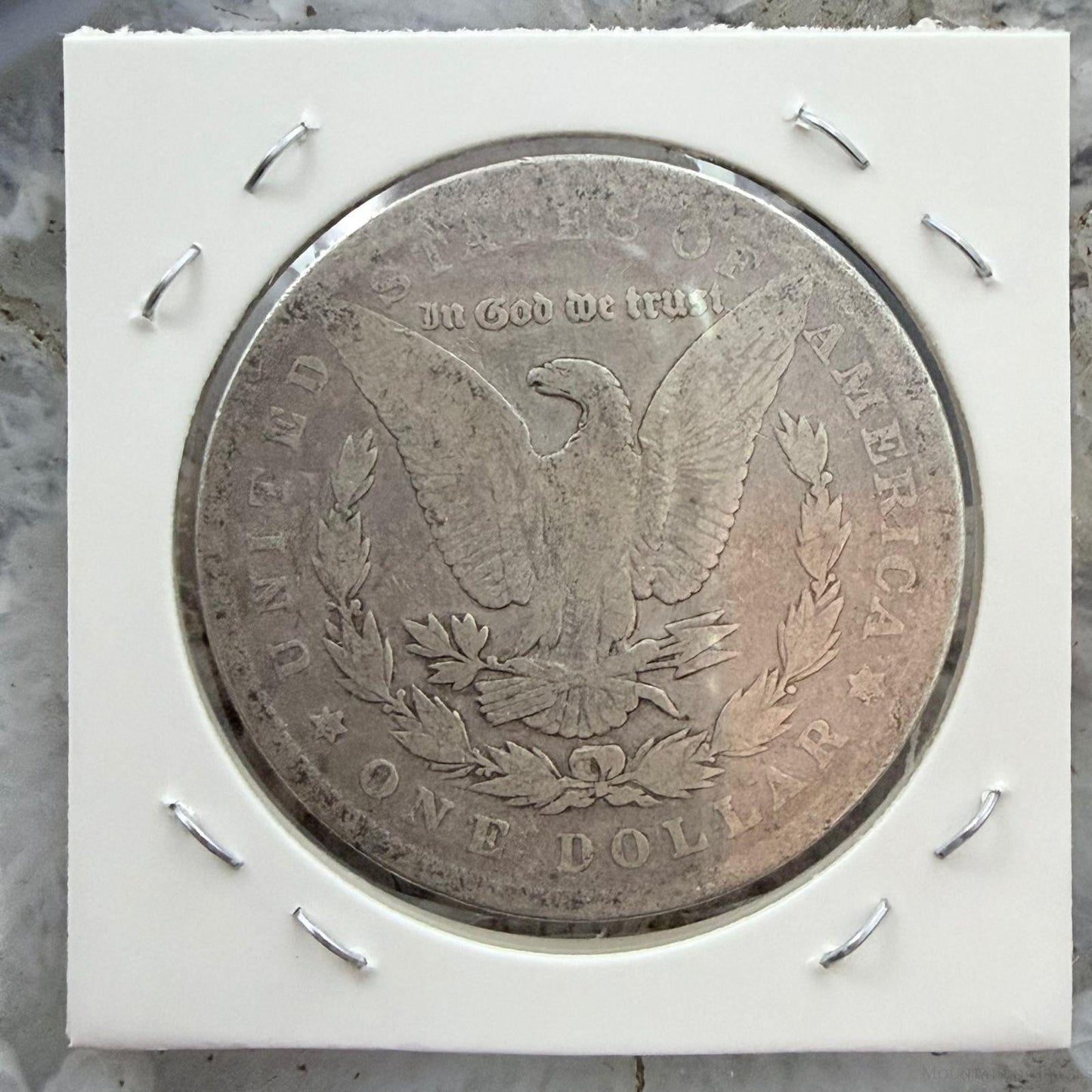 US 1885 90% Morgan Silver Dollar G-VG #122125-10GH