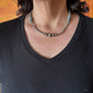 Sterling Silver Southwestern Style 2-12mm Navajo Pearl Bead 18"- 20" Necklace #2