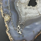 Carolyn Pollack Vintage Sterling Silver Black & White Jasper 16"-19" Necklace For Women
