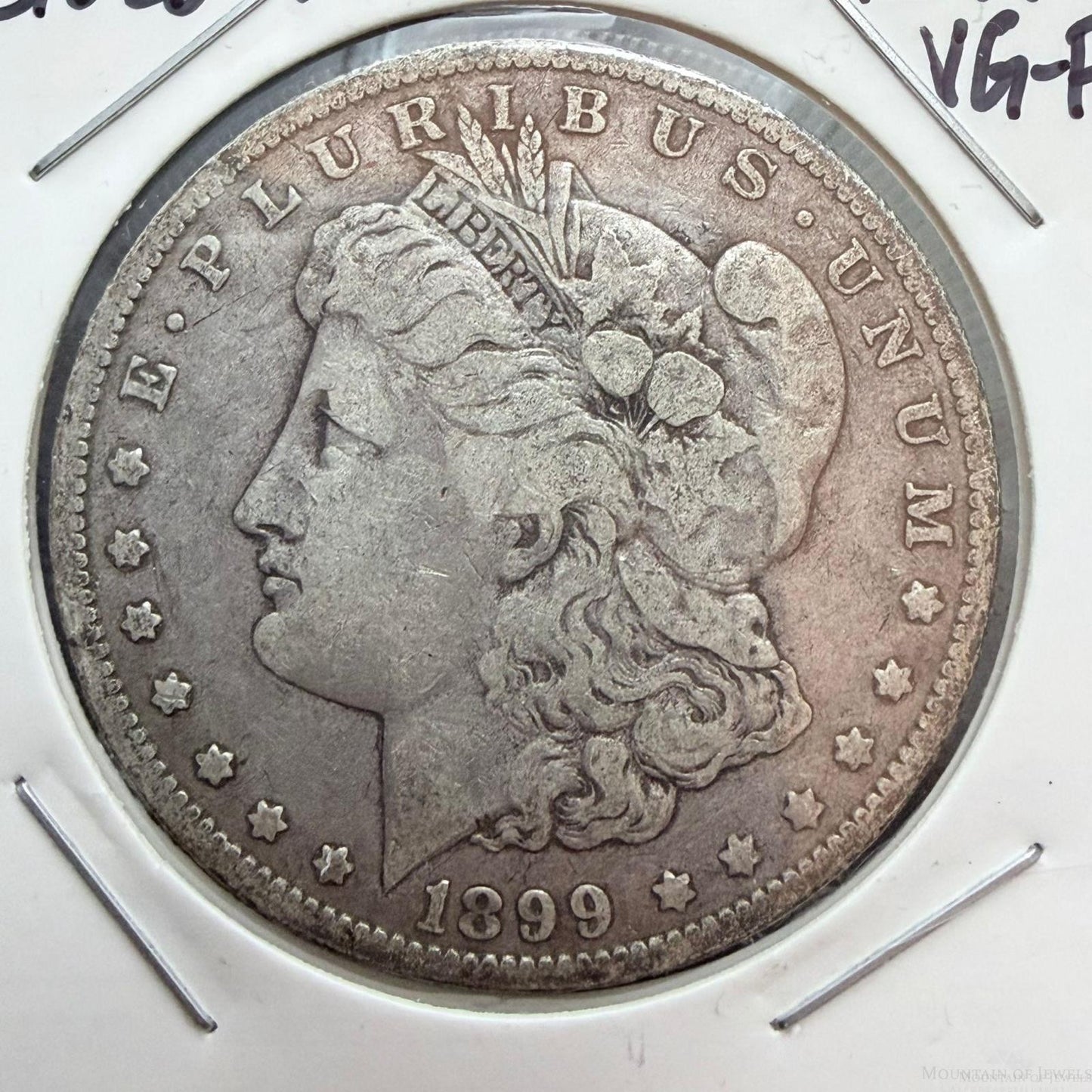 1899-O US 90% Morgan Silver Dollar VG-F #51626-9GU