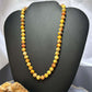 Sterling Silver 8mm Round Snakeskin Jasper 16" Necklace For Women