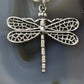 Sterling Silver Fashion Dragonfly Pendant