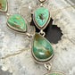Sterling Silver Southwestern Style Royston Turquoise Lariat 28" Necklace For Women