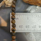 Sterling Silver 6mm Tiger's Eye Beads 16" Necklace For Women