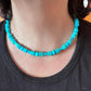 Carolyn Pollack Sterling Silver Turquoise Beads Magnetic Clasp 16" Necklace For Women