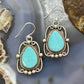 Sterling Silver Southwestern Style Turquoise Decorated Dangle Earrings For Women #4