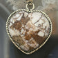 Sterling Silver Southwestern Style Wild Horse Heart Pendant For Women #3