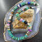 Tommy&Rosita Singer Sterling Silver Turquoise & Multistone Beads Necklace For Women #1