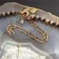 Copper Navajo Pearl Beads 5 mm Necklace Length 20"-24" For Women
