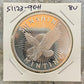 1.0 Ozt US Flying Eagle Design .999 Fine Silver Sunshine Minting BU #51123-9OH