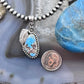 Sterling Silver Southwestern Style Golden Hill Turquoise Leaves Decorated Pendant For Women #3