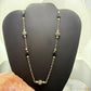 Carolyn Pollack Sterling Silver Faceted Onyx W/Swirl Beaded 26" Necklace