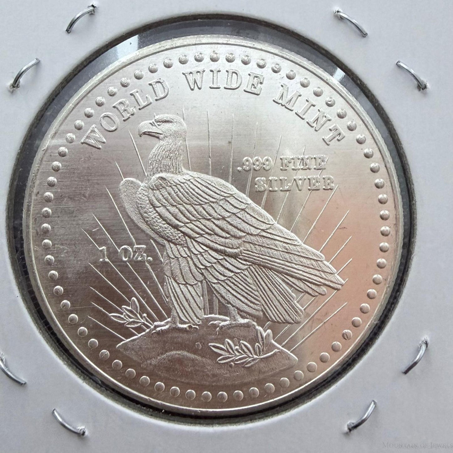 US 1981 One Troy Ounce .999 Fine Silver Round Liberty Head #102525-13