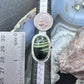 Vintage Native American Silver Oval Blackjack Decorated Ring Size 7 For Women