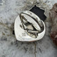 Sterling Silver Southwestern Style Charoite Heart Ring For Women