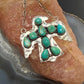 Sterling Silver Southwestern Style Kingman Turquoise Thunderbird Pendant Necklace #2