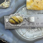Sterling Silver Southwestern Style Elongated Oval River Jasper Pendant For Women