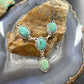 Sterling Silver Southwestern Style 4 Oval Turquoise Lariat Necklace For Women