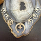 Sterling Southwestern Style 6 Small Naja & Large Naja Squash Blossom Necklace