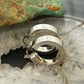 Sterling Silver Classic Wide Huggie Hoop Earrings For Women
