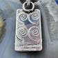 Alex Sanchez Native American Sterling Silver Petroglyph Dainty Pendant For Women #1