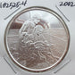 Vintage US 2002 One Troy Ounce .999 Fine Silver Holiday Theme #102525-4HXPE