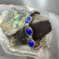 Carolyn Pollack Sterling Silver Lapis & Red Jasper Double Sided Toggle Link Bracelet