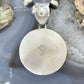 Genuine 90% Silver Mercury Dime Coin w/Lapis Decorated Unisex Pendant