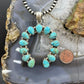 Sterling Silver Southwestern Style Turquoise Decorated Naja Pendant For Women