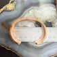 Wylie Secatero Navajo Sterling Silver & Copper Stamped Bracelet For Women #4