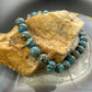 Sterling Silver 10mm Mexican Calcite Beads 16" Necklace For Women