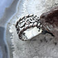 Carolyn Pollack Sterling Silver Swirls & Ropes Decorated Ring Size 7.75 For Women