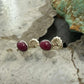 Carolyn Pollack Sterling Silver Oval Purple Spiny Oyster Stud Earrings For Women