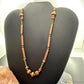 Copper Navajo Pearl Round & 25mm Cylinder & 6mm Spiny Oyster Beads 20" Necklace For Women