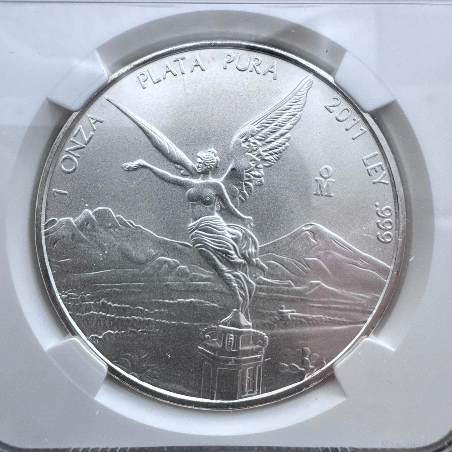 2011 Mexico One Ounce .999 Fine Silver NGC MS69 #014
