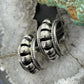 Priscilla Apache Native American Sterling Silver Half-Moon Post Earrings For Women