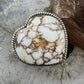 Sterling Silver Southwestern Style Wild Horse Heart Shape Ring Size 6 For Women