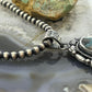 Sterling Silver Southwestern Style Oval Turquoise Decorated Pendant For Women #4