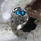 Carolyn Pollack Sterling Silver Oval Faceted London Blue Topaz Ring Size Variety