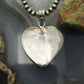 Sterling Southwestern Style Turquoise Spiny Oyster Heart Pendant For Women #2