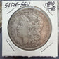 1890 US 90% Morgan Silver Dollar F-VF #51626-5GU