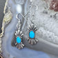 Carolyn Pollack Sterling Silver Turquoise Bow Dangle Dangle Earrings For Women