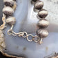 Frank Valdez Native American Sterling Silver Scorpion w/Navajo Pearl Unisex Necklace